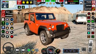 Jeep Driving Offroad Simulator 2024  4×4 SUV Luxury Prado Driver 3D Android Gameplay video 20 [upl. by Chavey338]