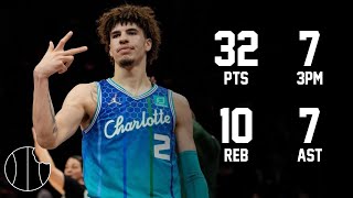 LaMelo Ball Highlights  Hornets vs Heat  27th Nov 2024 [upl. by Aitam]