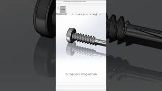 Steel Phillips Rounded Head Drilling Screw EngineerImagination shorts solidworks viralvideo [upl. by Meador]