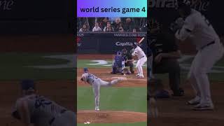 world series game 4 mlblb baseball americansports sports [upl. by Alakcim786]