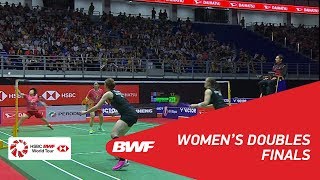 WD  CHENJIA CHN 1 vs JUHLPEDERSEN DEN 3  BWF 2018 [upl. by Netnilc996]