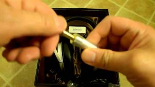 Denon AHD7000 headphones unboxing [upl. by Fredra22]