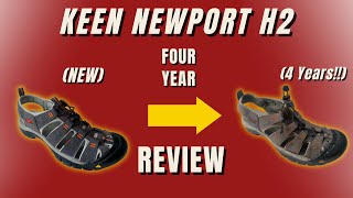 4 YEAR REVIEW of KEEN Newport H2 Closed Toe Sandals  Water  Hiking  NEW vs OLD  Do they hold up [upl. by Ireva]