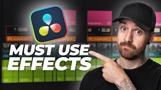 6 FREE Davinci Resolve Effects I Use On EVERY PROJECT [upl. by Ahsitra]