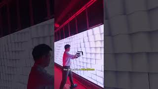 Giant LED Video Wall leddisplay largedisplay led ledpanel hometech videowall smarthome [upl. by Inattirb]