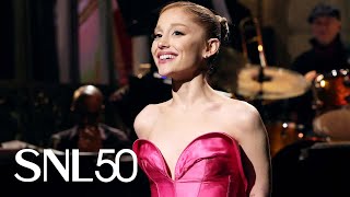 Ariana Grande Monologue  SNL [upl. by Akimal]