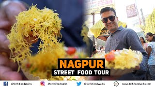 BEST Nagpur Sindhi Street Food Tour I GANDHIBAGH amp JARIPATKA  Gadkari ji ka Paan  Aalu PongaFinger [upl. by Asinet]