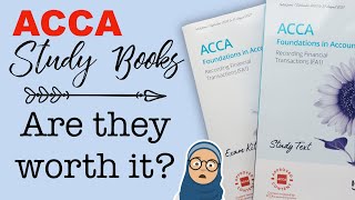 ACCA Books Review Worth it or Not 🤥  ACCA Kaplan Study Text amp Exam Kit Review 📚✨ [upl. by Keeler]