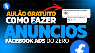 Tráfego Pago Facebook Ads Como CRIAR ANÚNCIOS que VENDEM Do Zero [upl. by Kirch]