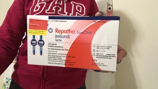 How to use Repatha SureClick Injection Repatha Repathasureclick cholestrol viral viralvideo [upl. by Landau]