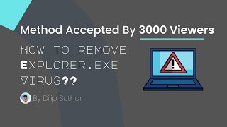 How to remove explorerexe and svchostexe virus from Windows PC [upl. by Palgrave]