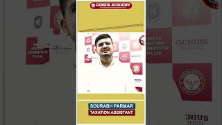 Student Success Story Sourabh Parmar Selected as Taxation Assistant in MPPSC 2022  Genius Academy [upl. by Aronid385]