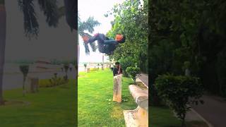 😱 Gainer flip Sandeepjkflipper parkour flip youtubeshorts shortfeed gainer [upl. by Ayokahs]