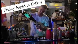 Friday Night in Pefkos Rhodes [upl. by Litch626]