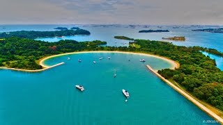 Journey to the Southern Islands of Singapore  DJI OSMO Mobile  DJI Phantom 4  DJI Mavic Pro [upl. by Licha28]