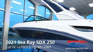 2021 Sea Ray SDX 250 for sale at MarineMax Sail amp Ski [upl. by Hauge183]