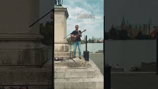 Testing the JBL EON ONE MKII playing the song Parachute  livemusic acousticguitar JBL busking [upl. by Huxley]