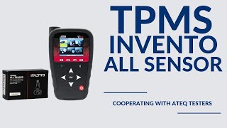 TPMS INVENTO ALL SENSOR sensors cooperating with ATEQ testers [upl. by Huei]