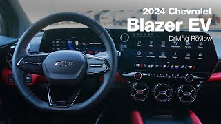 2024 Chevrolet Blazer EV  RS AWD Trim  Driving Review [upl. by Lerner]