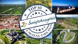 TOP 10 Świętokrzyskie  OkiemDrona [upl. by Pyne]