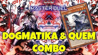 NEW DOGMATIKA COMBO ft QUEM amp LULUWALILITH YuGiOh Master Duel [upl. by Nihcas651]