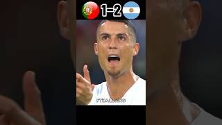 Portugal vs Argentina 32 World Cup Imaginary All Goals 2026 shorts football ronaldo messi [upl. by Chisholm]