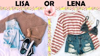 LISA or LENA 🦩 Trending Outfits 10K Special Marathon [upl. by Annoya745]