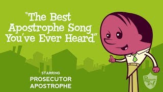 Apostrophe song from Grammaropolis  quotThe Best Apostrophe Song Youve Ever Heardquot [upl. by Dorweiler]