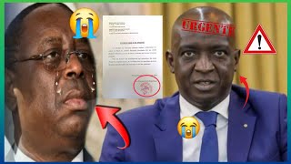 Urgent 🚨Problème Yaangay Démarre Macky Sall Yakhouna FinalementLa Mort de Moustapha Ba😱😱😱 [upl. by Trudey]