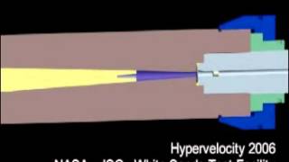 Two Stage Light Gas Gun Demonstration [upl. by Ahsiemac]