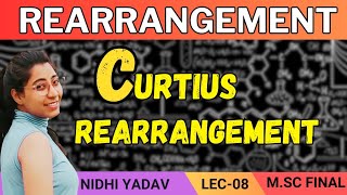 Curtius Rearrangement Rearrangement Msc Final [upl. by Lynette]