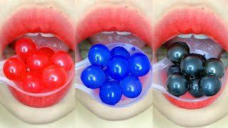 asmr COLOR POPPING BOBA eating sounds [upl. by Kellyann653]