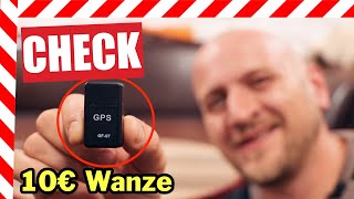 ✅ WANZE Abhörgerät Audioüberwachung per Sim GF 07 TEST [upl. by Placida466]