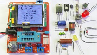 Transistor tester test and analysis [upl. by Alo116]