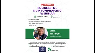 Successful NGO Fundraising Webinar by Strategia Netherlands [upl. by Adur]