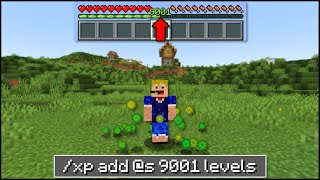 Minecraft  How Get XP Using Commands JavaBedrock [upl. by Maillil60]