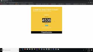 NIKON D750 SHUTTER COUNTER [upl. by Groves666]