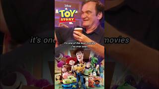 Quentin Tarantino Loves Toy Story shorts disney toystory [upl. by Ycnuahc]