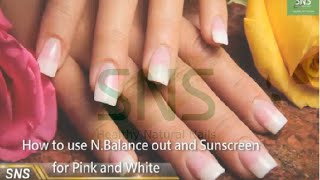 SNS NAILS  Signature Nail Systems  How to use N Balance Out Dipping Powders Dip it instruction 3 [upl. by Mahmud]