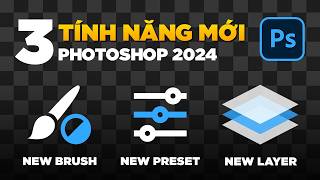 3 Tính Năng Mới Trong Photoshop 2024  Version 257 [upl. by Akinwahs914]