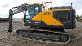 Various Volvo Excavators And One Very Interesting Feature [upl. by Leahcimdivad]