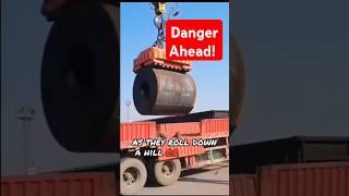 Why You Should Never Try to Stop a Rolling Steel Coil [upl. by Angelo105]