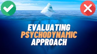 EVALUATING Psychodynamic Approach  AQA Psychology  Alevel [upl. by Maillij]