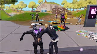 Black Knight Skin Flexing Floss And Other RARE Emotes In Party Royale 😂 [upl. by Kragh]