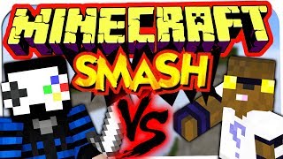 MINECRAFT SMASH  LetsTaddl VS GermanLetsPlay ☆ Lets Play Minecraft Smash [upl. by Aissila]