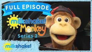 Milkshake Monkey  Crossing Water  Full Episode [upl. by Nahshu371]