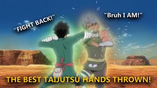 When Rock Lee and Shira Threw The BEST HANDS In FILLER  Rock Lee vs Shinra [upl. by Milton]