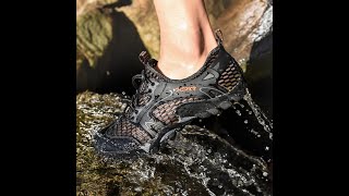 Best Water Shoes for Men  Best Water Shoes for Hiking Swimming Kayaking Fishing [upl. by Ahsiekel]