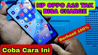 Cara Mengatasi Oppo A16 Tak Bisa Charge [upl. by Lovmilla814]