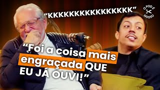 CARLOS ALBERTO CHORA DE RIR COM HISTÓRIA DE RENATO ALBANI [upl. by Enimsay]